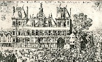 Paris - Hotel de ville en 1615